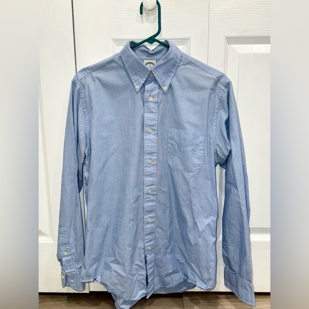 Brooks Brothers Blue Button Down Dress Shirt